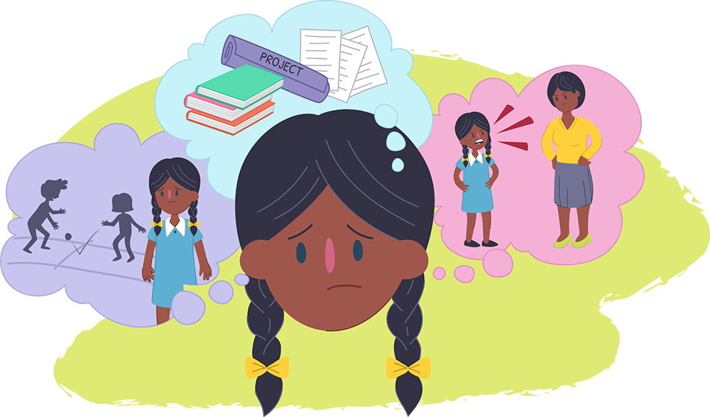 Girl overwhelmed by bullying, school and more Girl overwhelmed by bullying, school and more